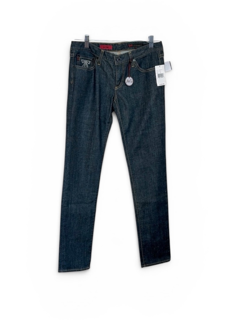 AG Adriano Goldschmied Straight Leg Dark Wash Premium Jeans